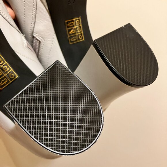 BRAND NEW! Jeffrey Campbell *MAKENA* Mod Boots in Gray! Size 8.5. SOLD OUT! - Picture 13 of 15